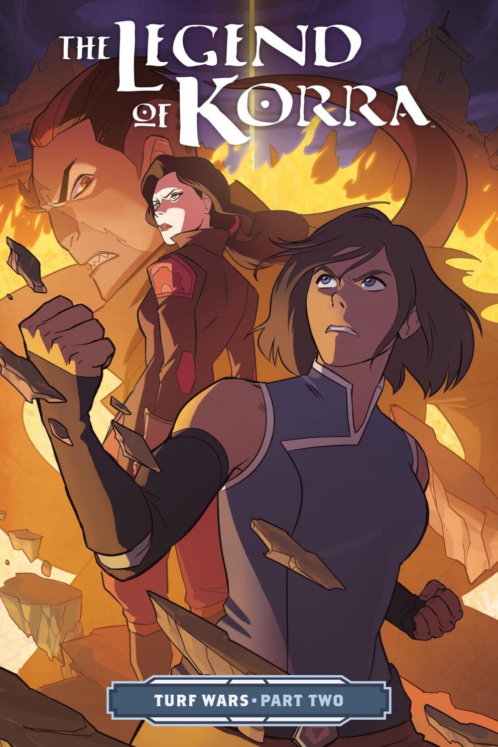 Big bigCover of The Legend of Korra Turf Wars Part Two