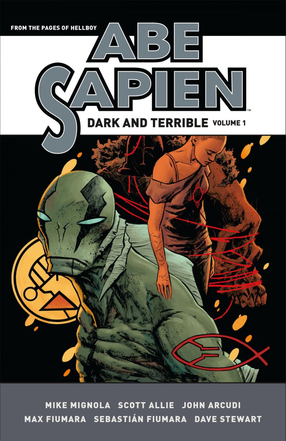 Big bigCover of Abe Sapien: Dark and Terrible Volume 1