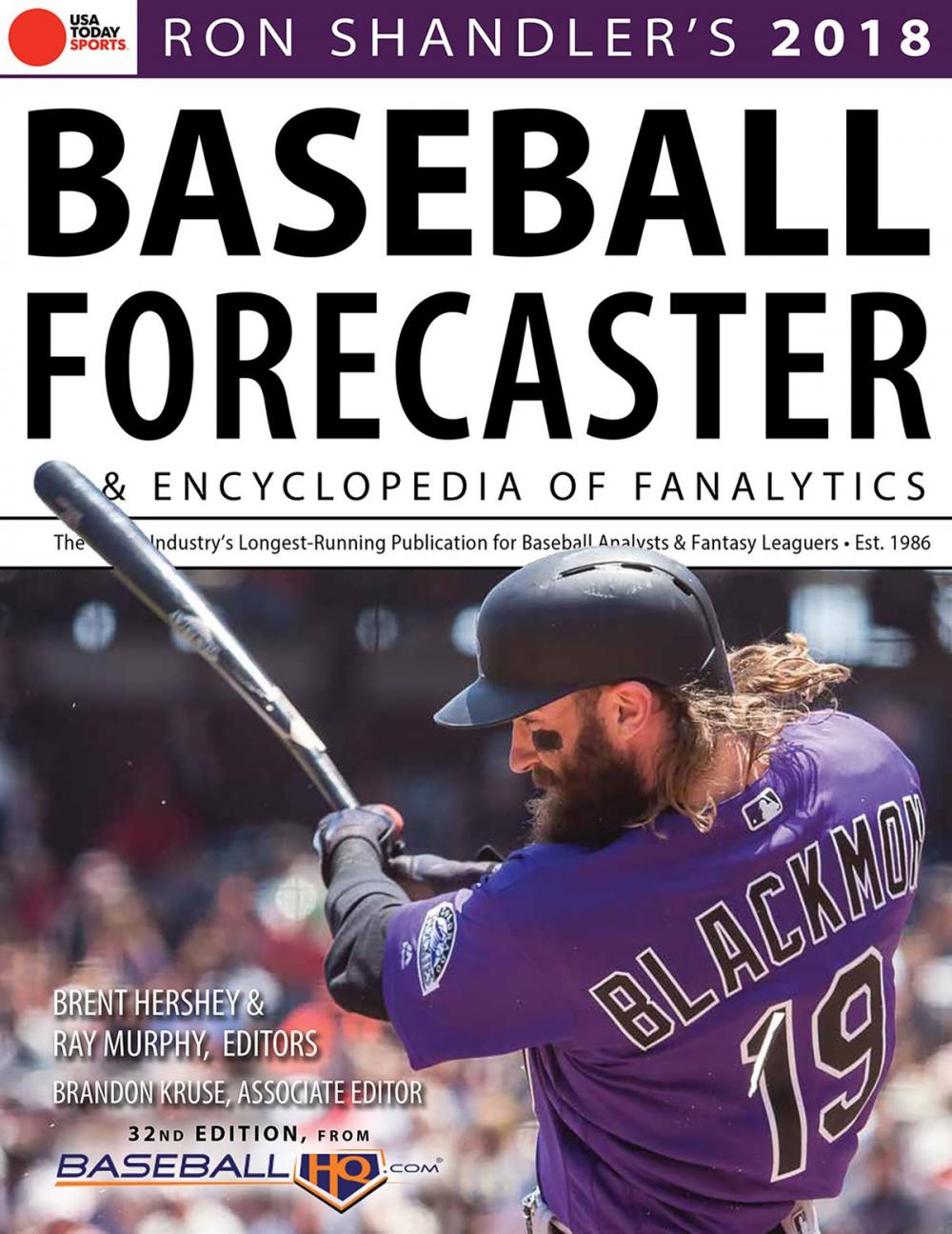 Big bigCover of Ron Shandler's 2018 Baseball Forecaster