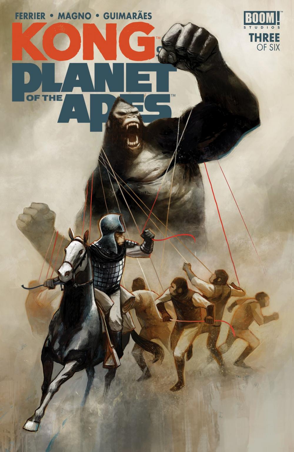 Big bigCover of Kong on the Planet of the Apes #3