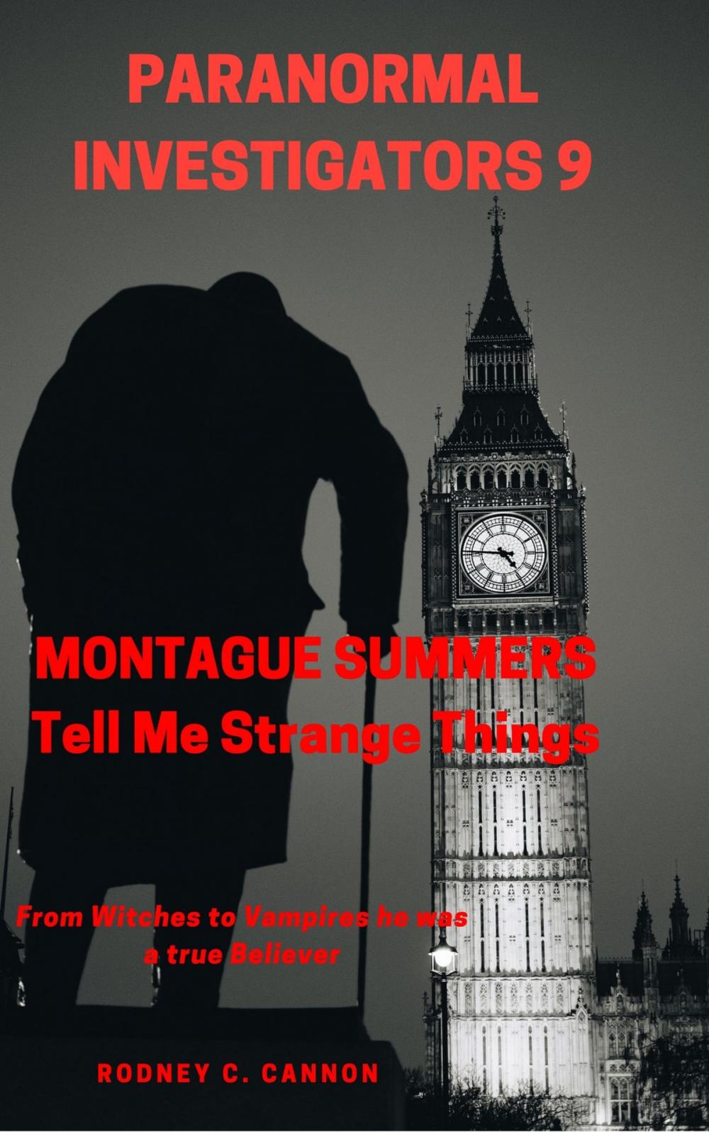 Big bigCover of Paranormal Investigators 9 Montague Summers