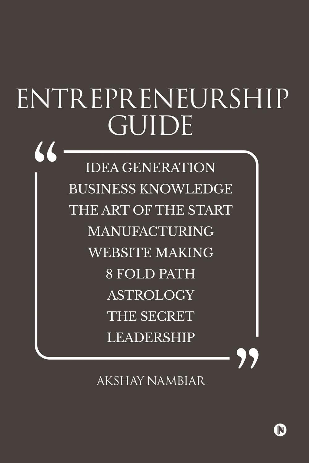 Big bigCover of Entrepreneurship Guide