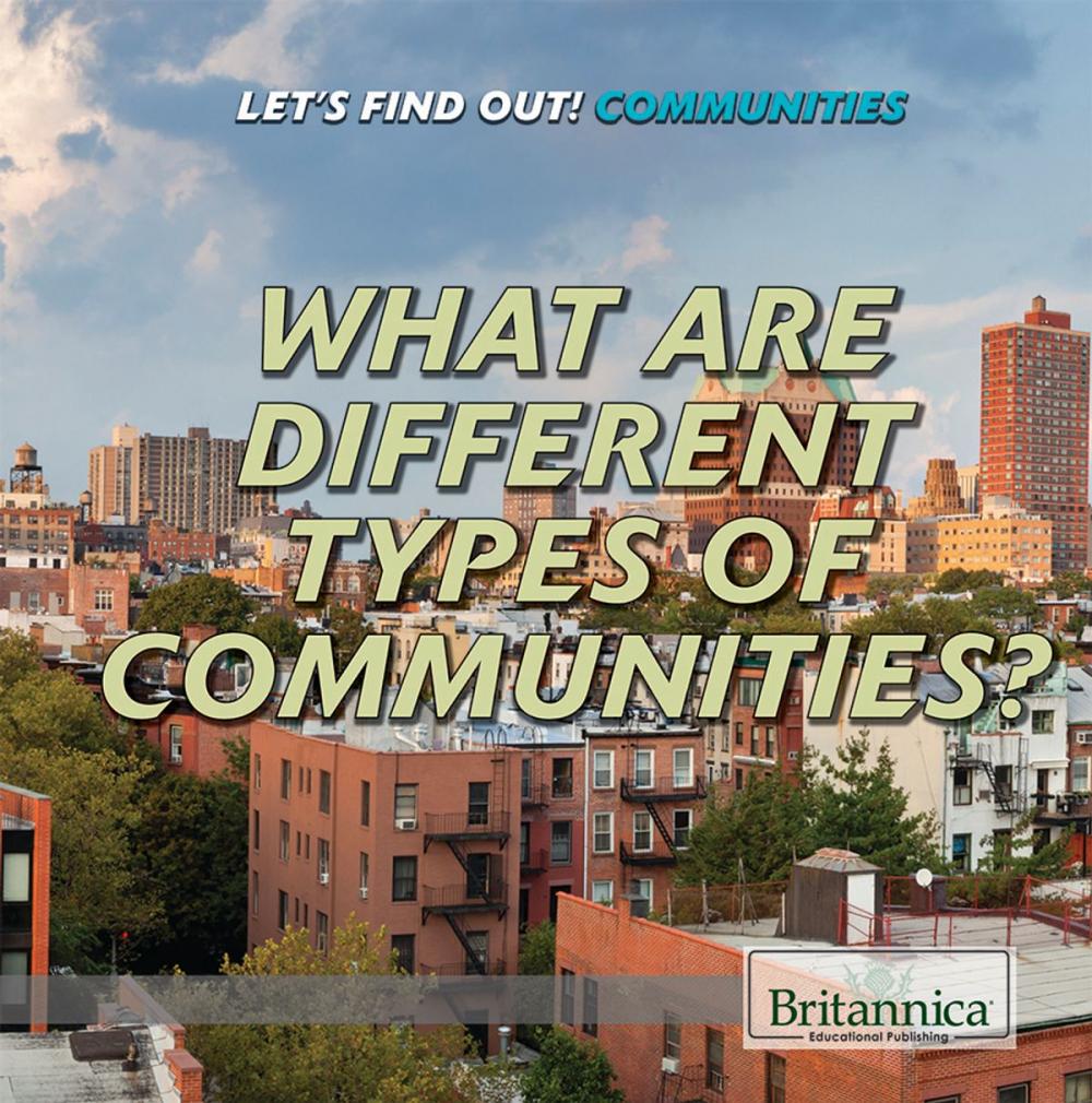 Big bigCover of What Are Different Types of Communities?