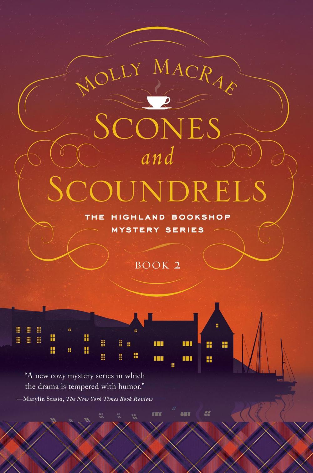 Big bigCover of Scones and Scoundrels: The Highland Bookshop Mystery Series: Book 2