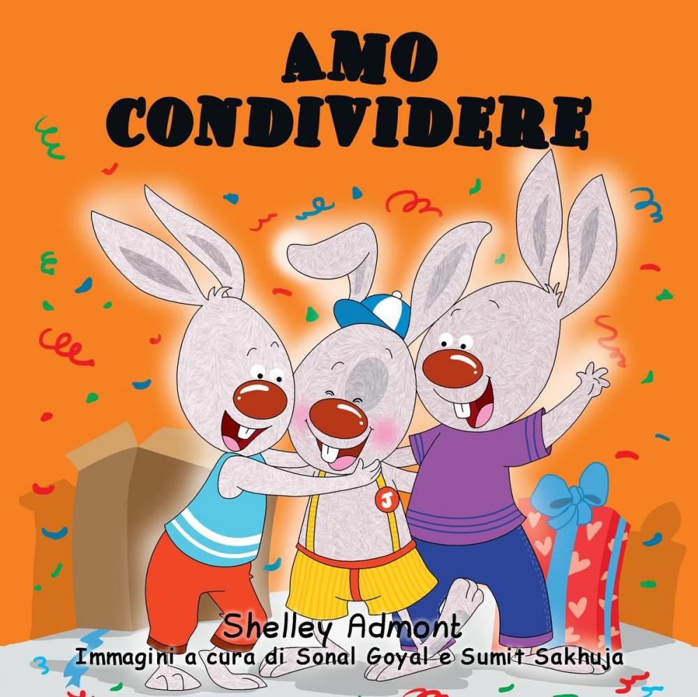 Big bigCover of Amo condividere (Italian Kids book) I Love to Share