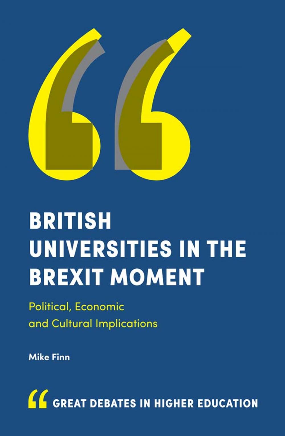 Big bigCover of British Universities in the Brexit Moment