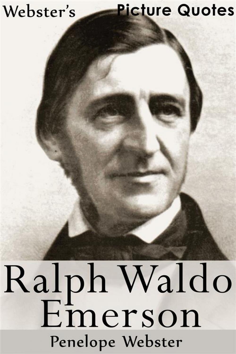 Big bigCover of Webster's Ralph Waldo Emerson Picture Quotes