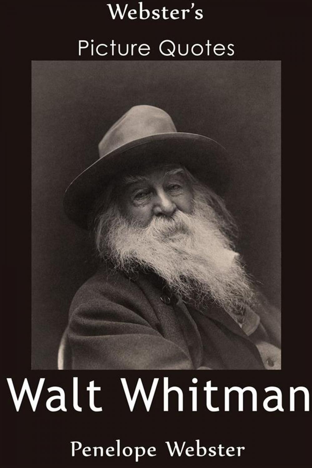 Big bigCover of Webster's Walt Whitman Picture Quotes