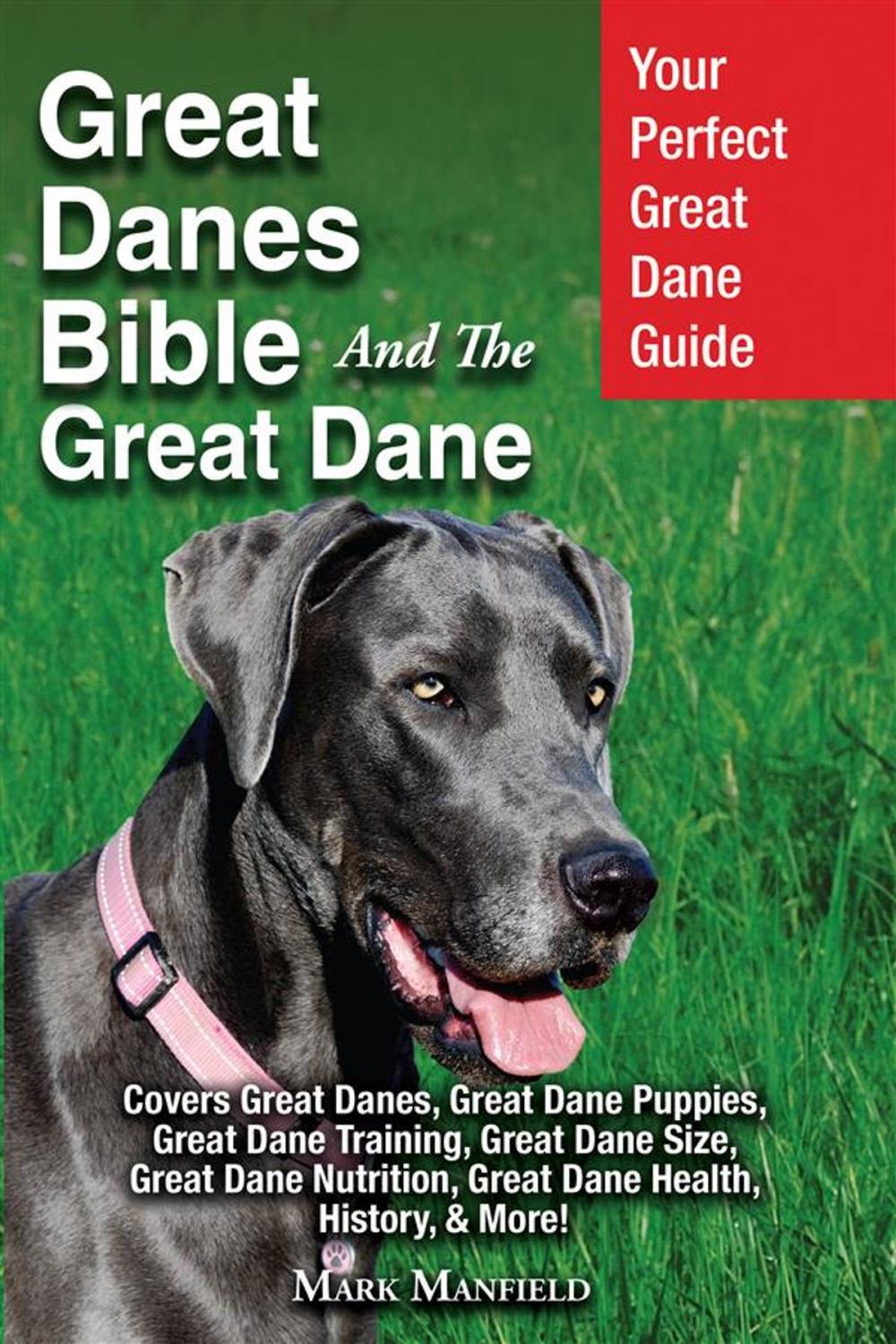 Big bigCover of Great Danes Bible And The Great Dane