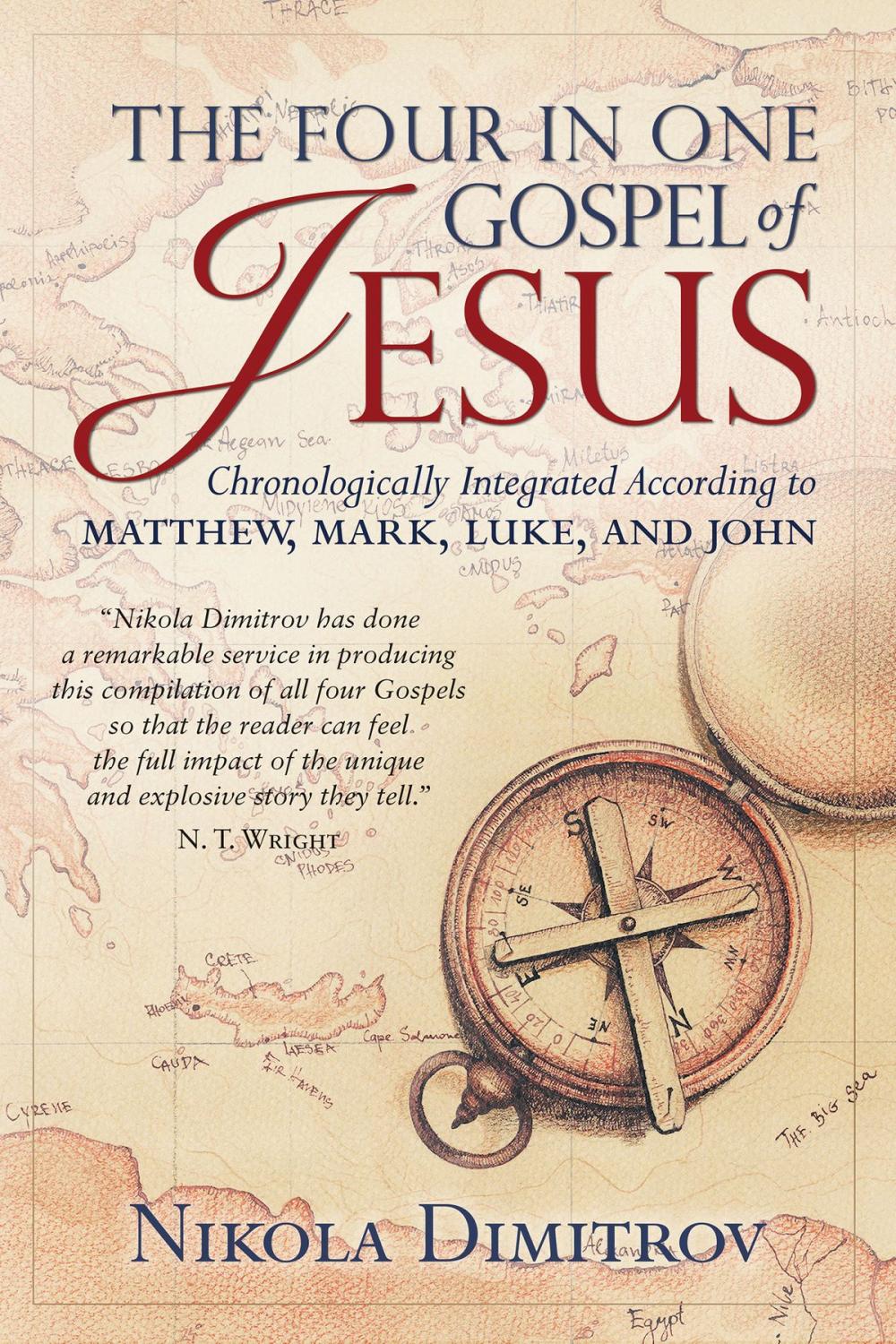 Big bigCover of The Four in One Gospel of Jesus: Chronologically Integrated According to Matthew, Mark, Luke, and John