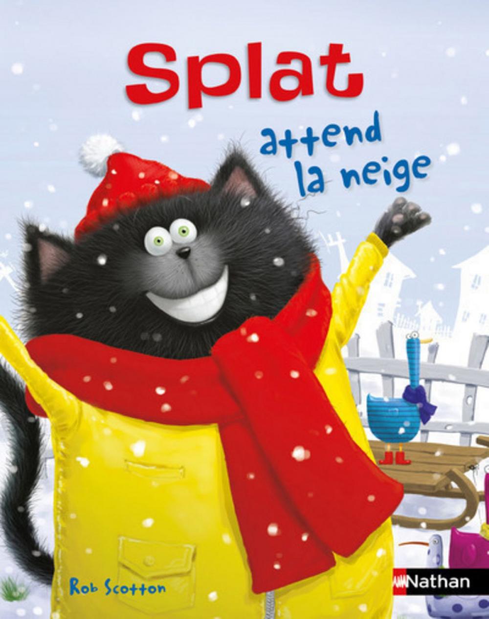 Big bigCover of Splat attend la neige - Dès 4 ans