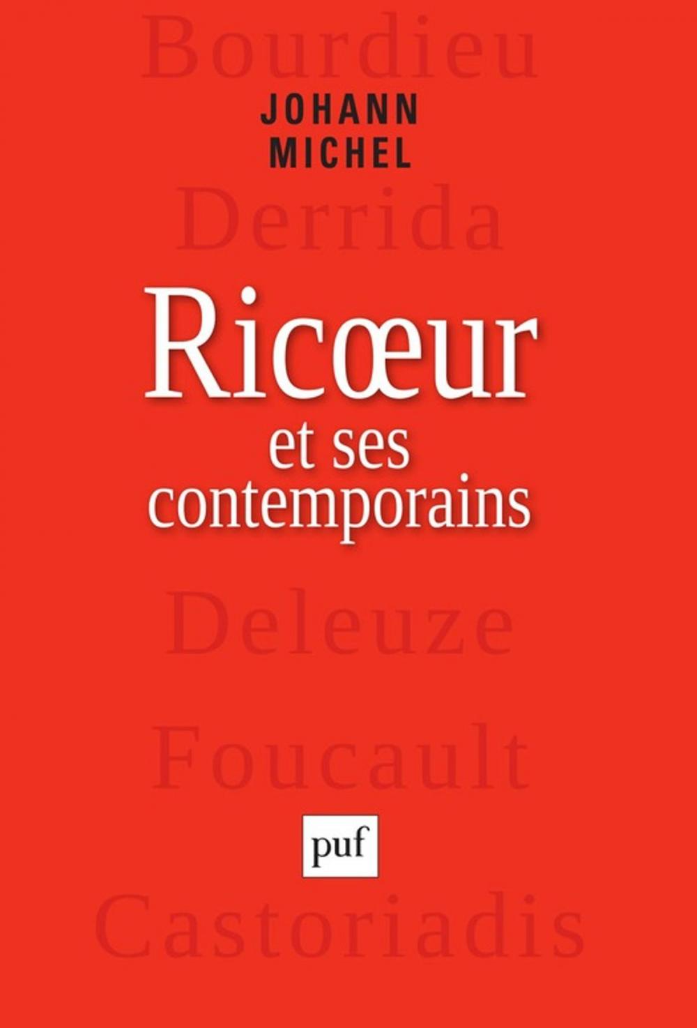 Big bigCover of Ricoeur et ses contemporains