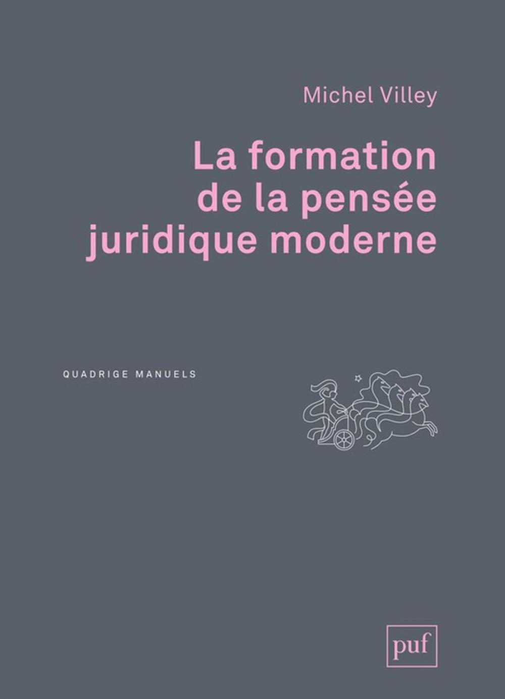 Big bigCover of La formation de la pensée juridique moderne