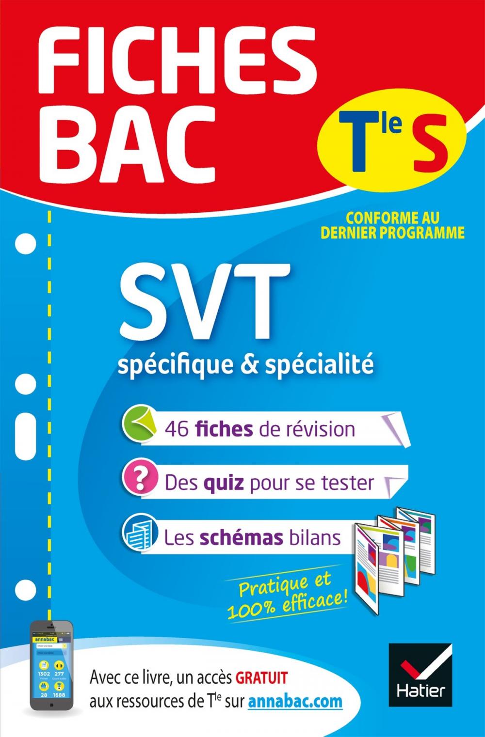 Big bigCover of Fiches bac SVT Tle S (spécifique & spécialité)