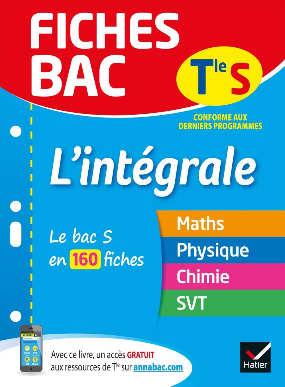 Big bigCover of Fiches bac L'intégrale Tle S