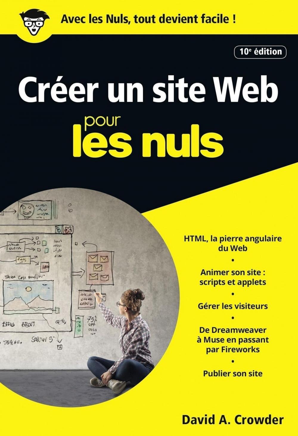 Big bigCover of Créer un site Web pour les Nuls poche, 10e édition