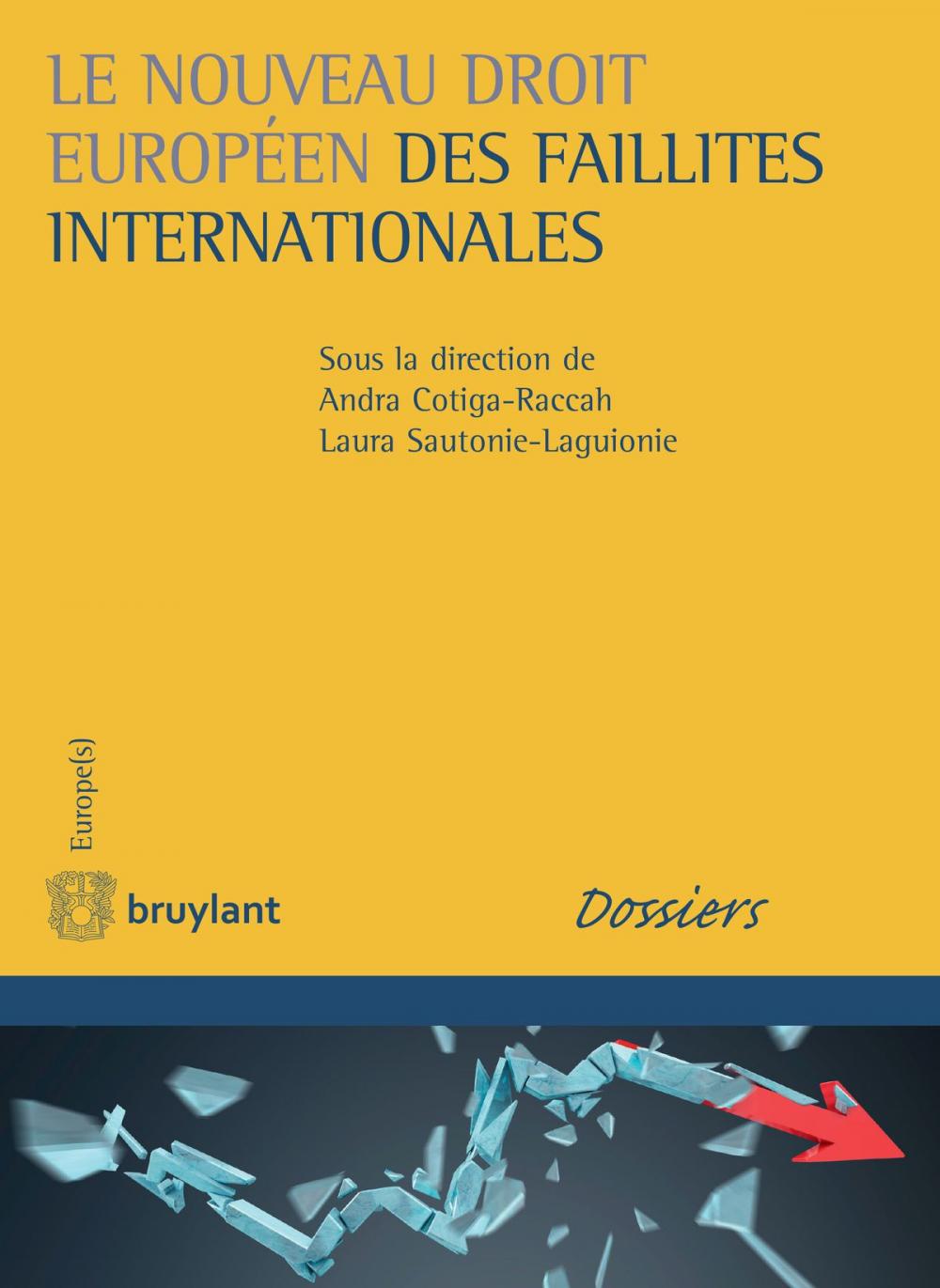 Big bigCover of Le nouveau droit européen des faillites internationales