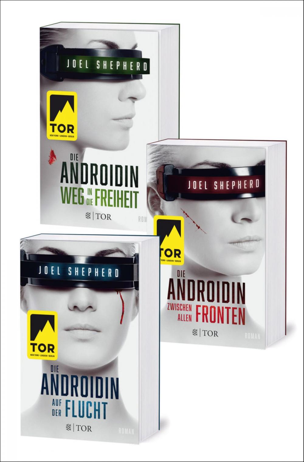 Big bigCover of Die Androidin. Die komplette Trilogie