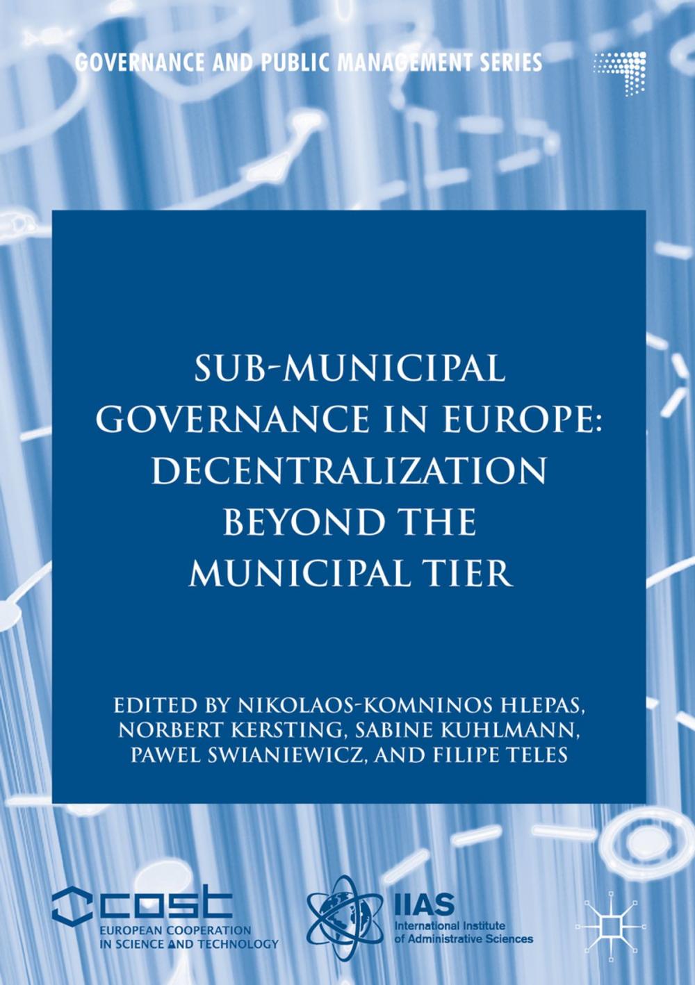 Big bigCover of Sub-Municipal Governance in Europe