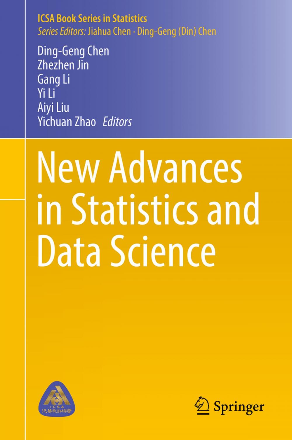 Big bigCover of New Advances in Statistics and Data Science