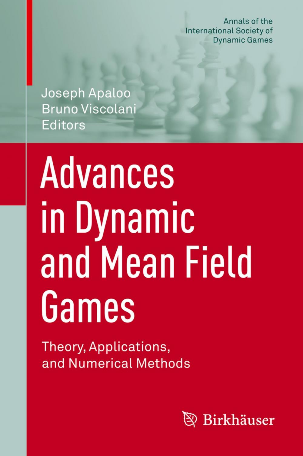 Big bigCover of Advances in Dynamic and Mean Field Games