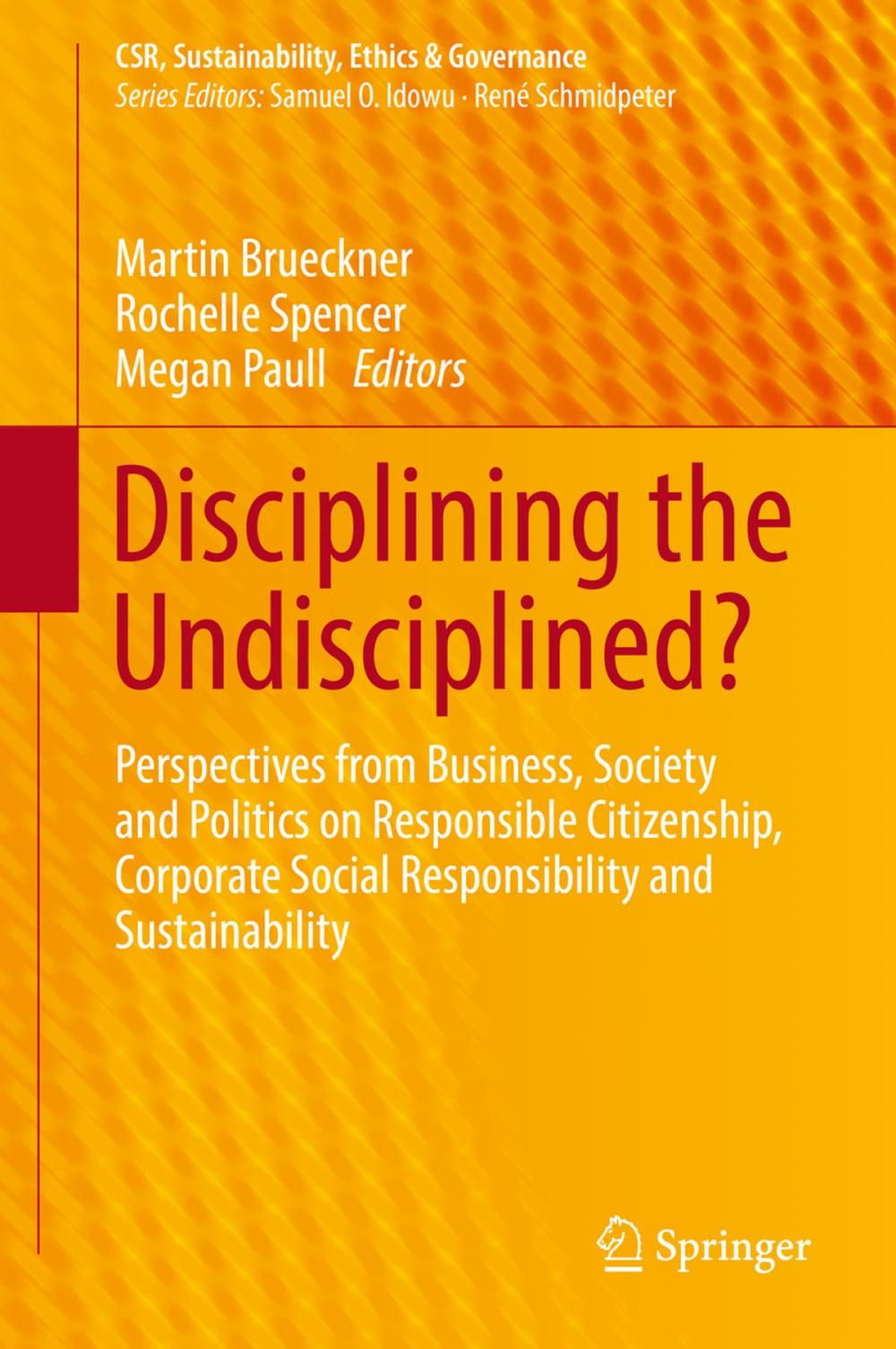 Big bigCover of Disciplining the Undisciplined?