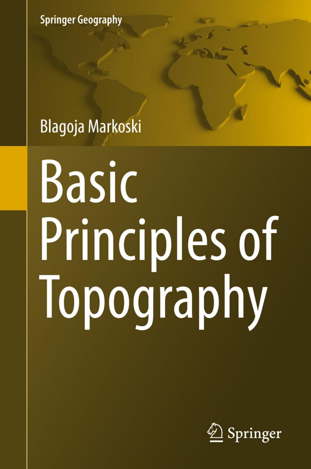 Big bigCover of Basic Principles of Topography