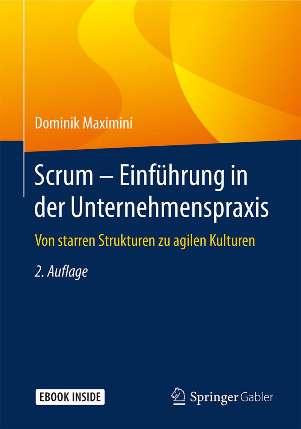 Big bigCover of Scrum – Einführung in der Unternehmenspraxis