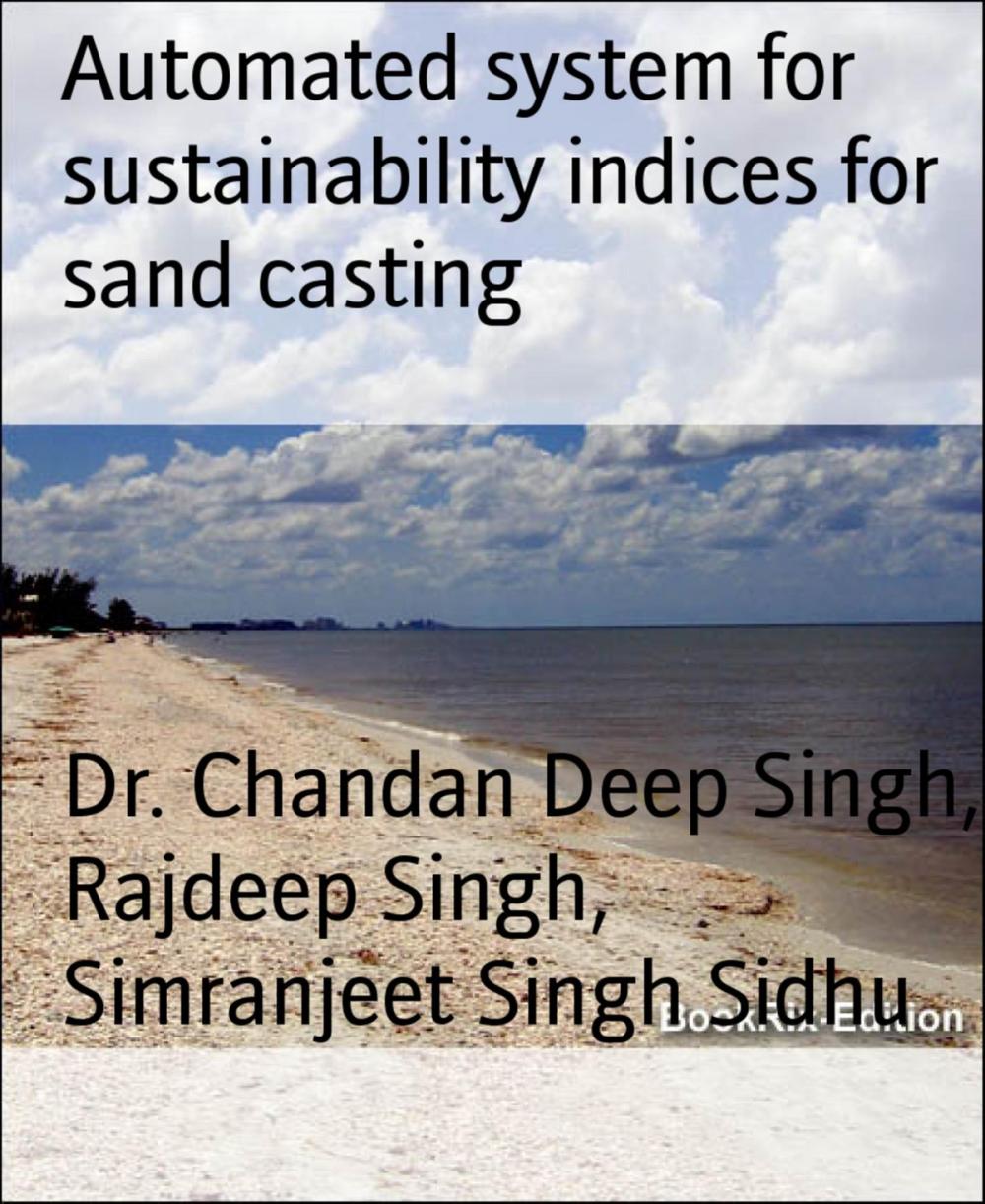 Big bigCover of Automated system for sustainability indices for sand casting