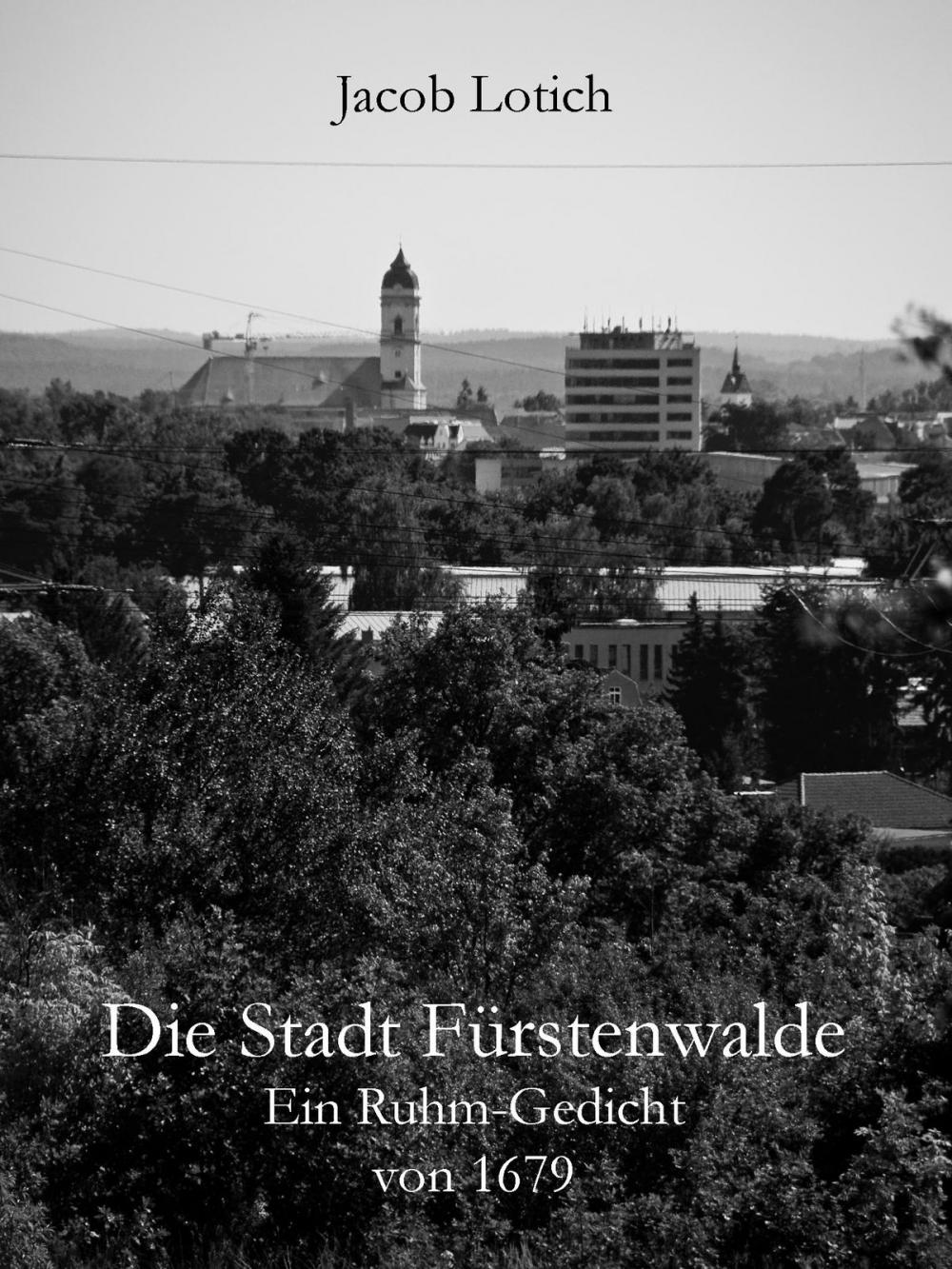 Big bigCover of Die Stadt Fürstenwalde