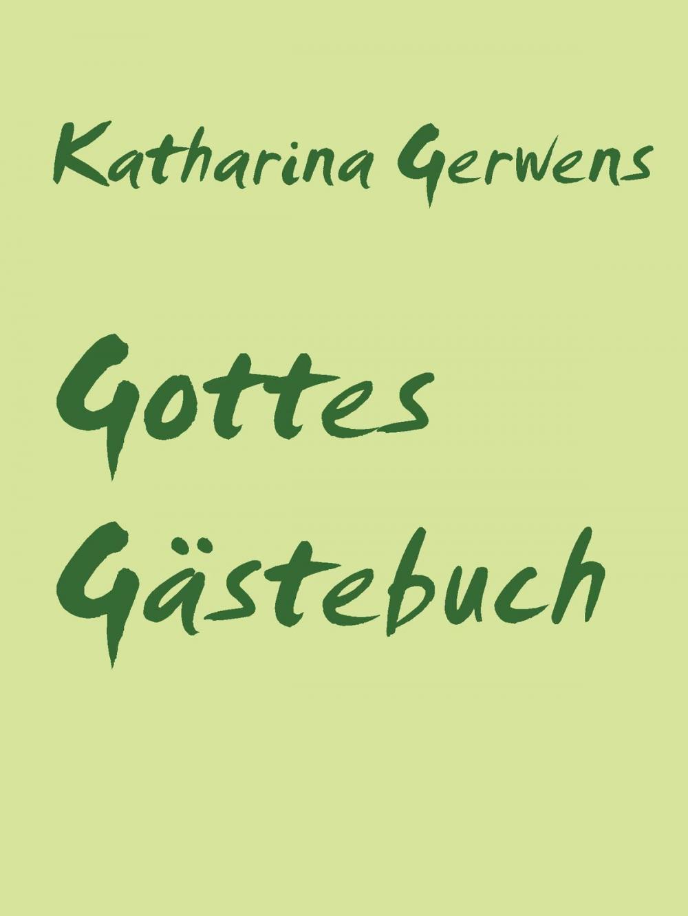 Big bigCover of Gottes Gästebuch