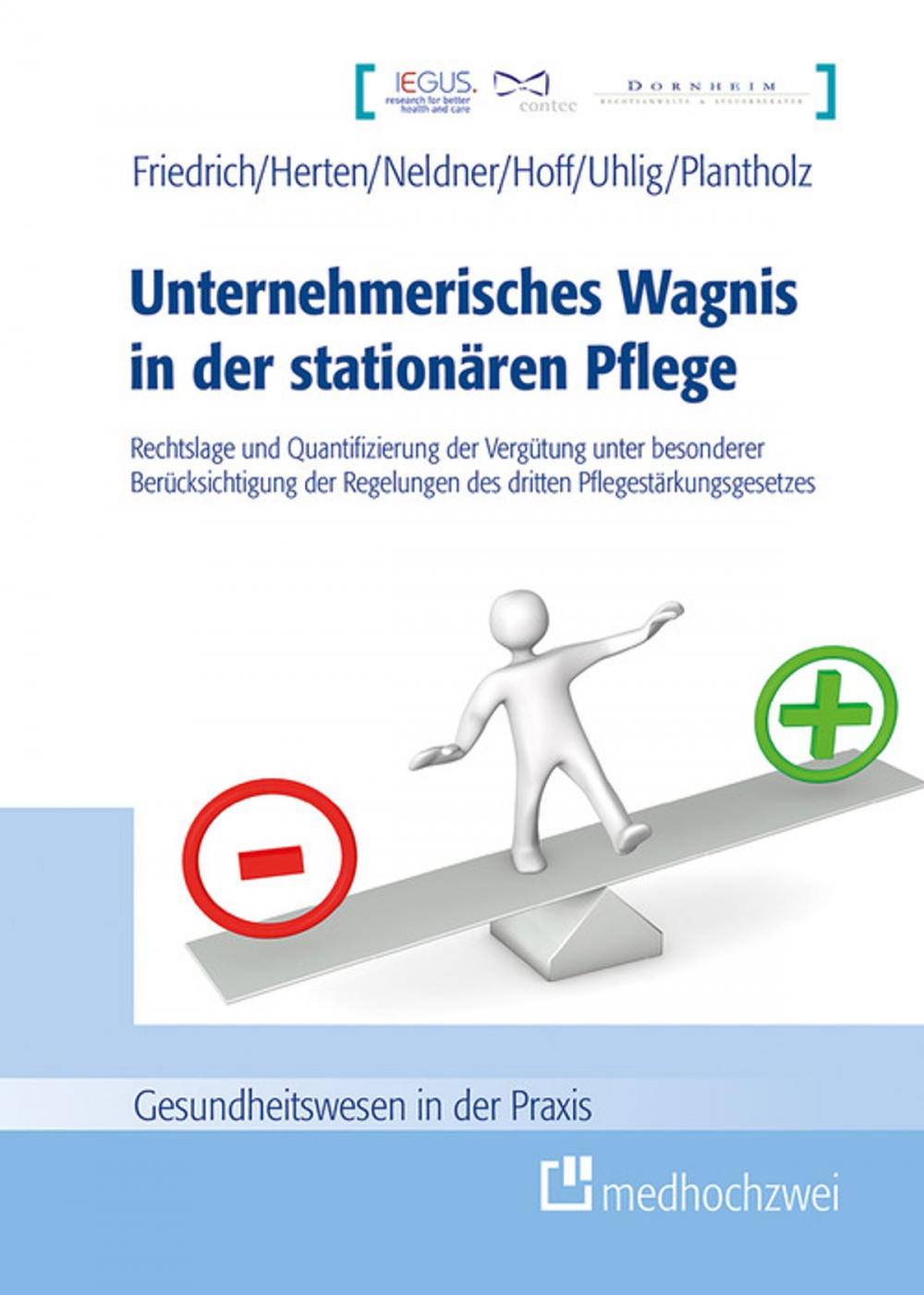 Big bigCover of Unternehmerisches Wagnis in der stationären Pflege