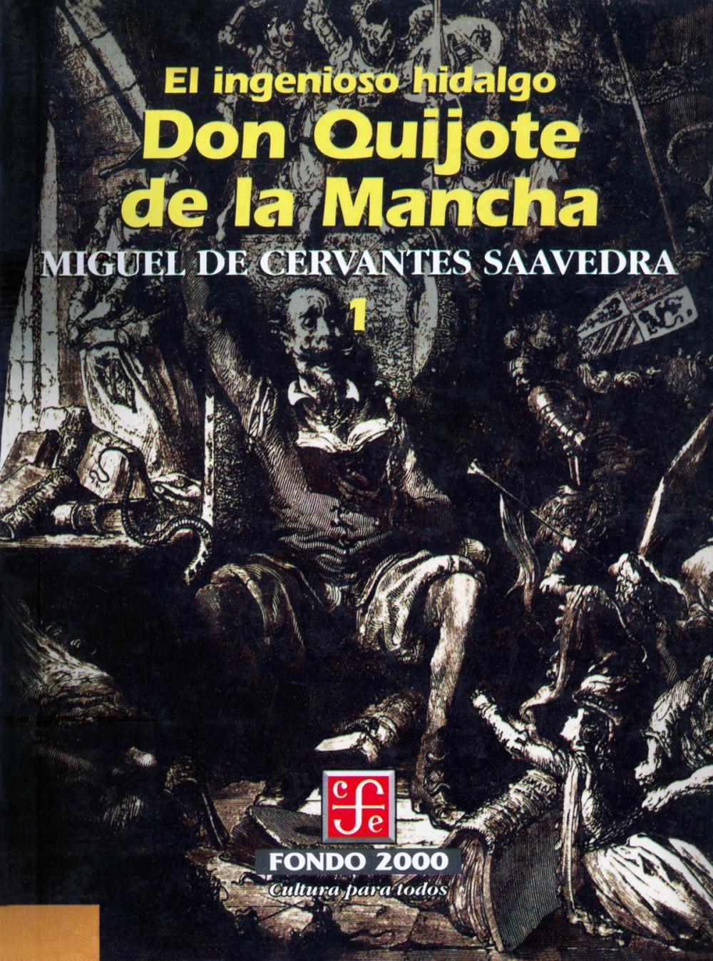 Big bigCover of El ingenioso hidalgo don Quijote de la Mancha, 1