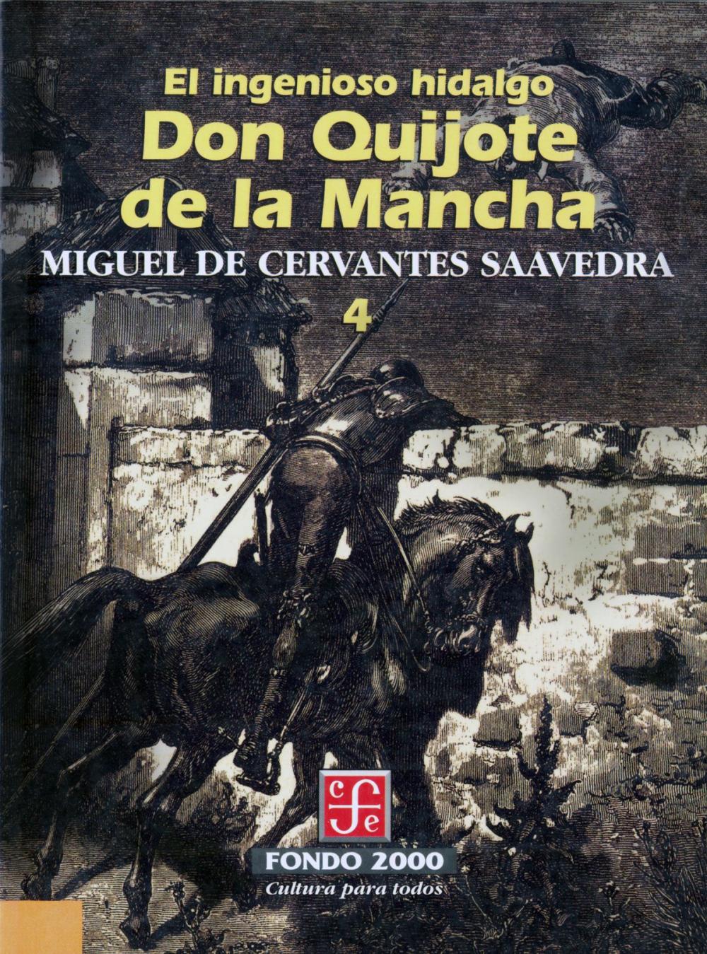 Big bigCover of El ingenioso hidalgo don Quijote de la Mancha, 4