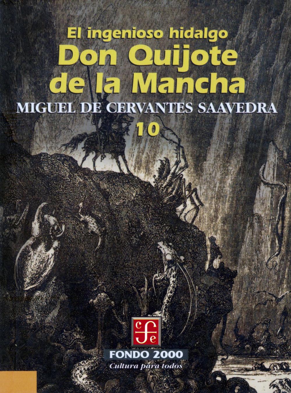 Big bigCover of El ingenioso hidalgo don Quijote de la Mancha, 10