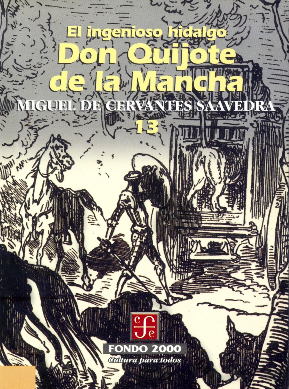 Big bigCover of El ingenioso hidalgo don Quijote de la Mancha, 13