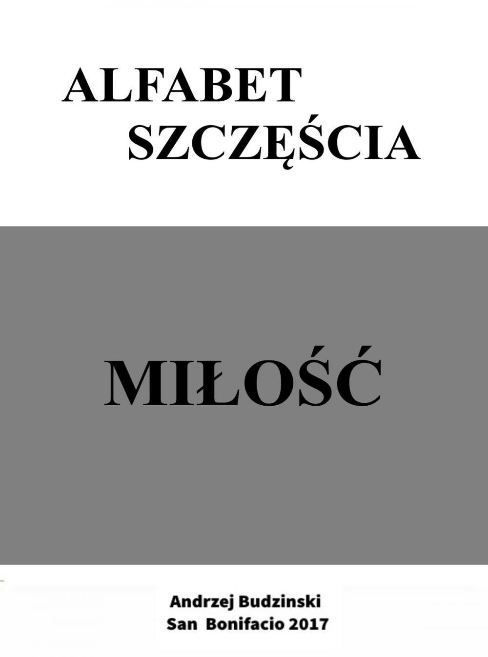 Big bigCover of Alfabet szczęścia. Amore