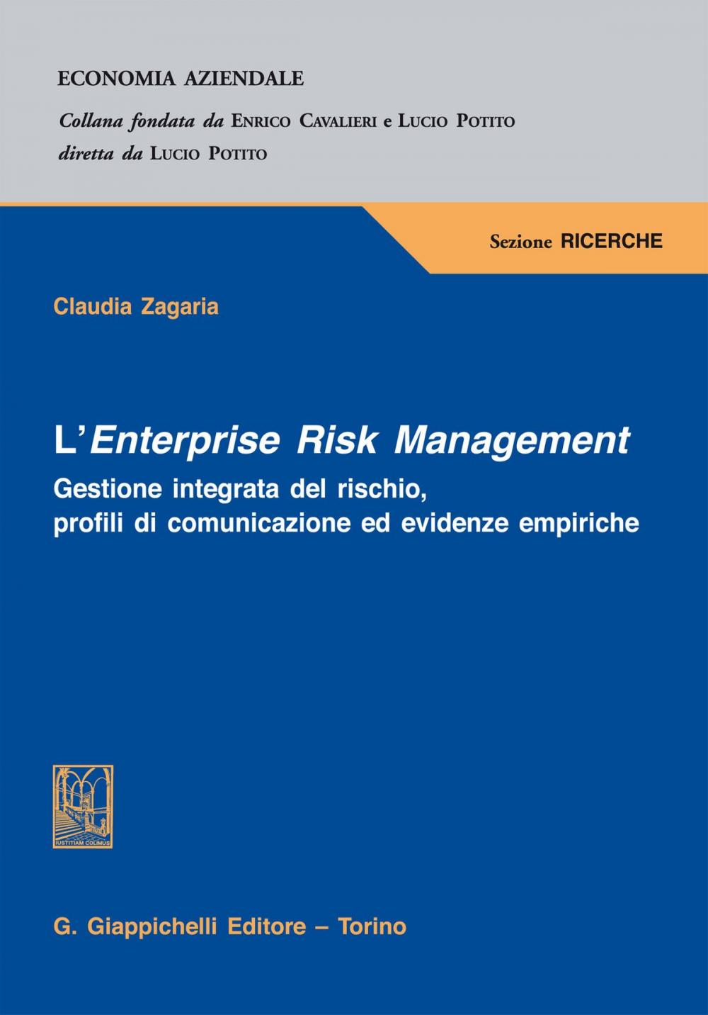 Big bigCover of L'Enterprise Risk Management.