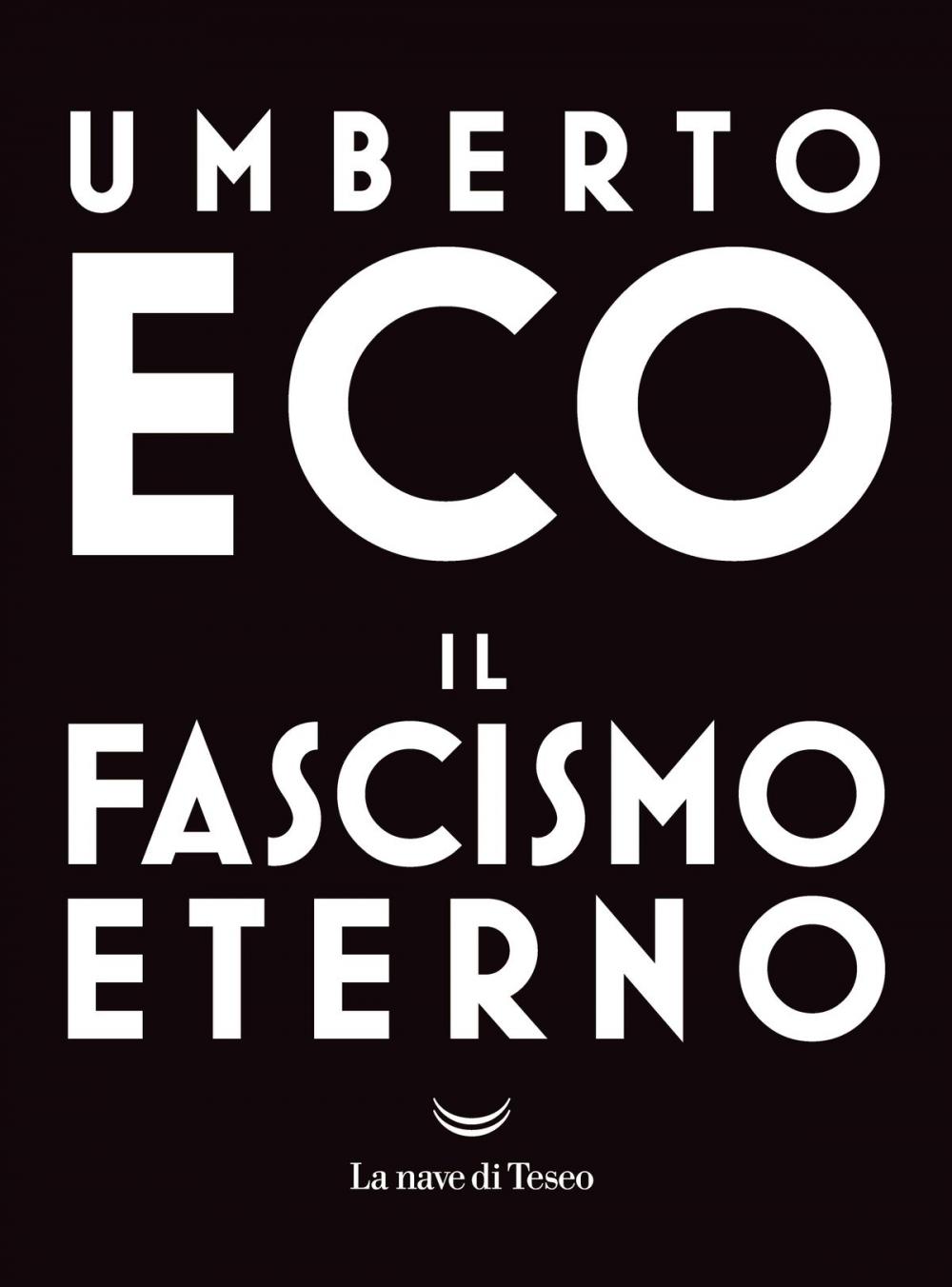 Big bigCover of Il fascismo eterno