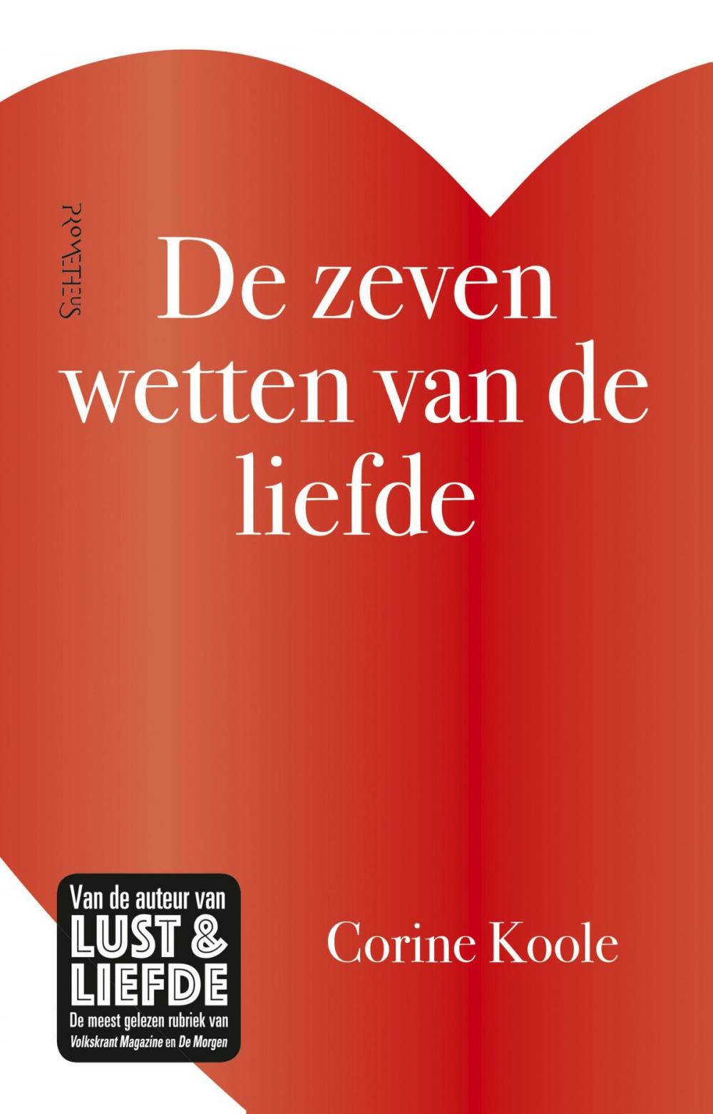 Big bigCover of De zeven wetten van de liefde