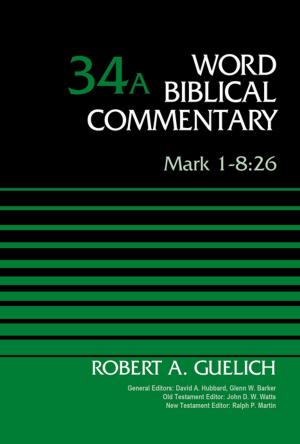 Book cover of Mark 1-8:26, Volume 34A