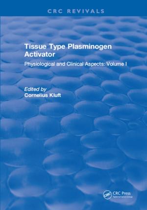 Cover of the book Tissue Type Plasminogen Activity by Robert Shorten, Sonja Stüdli, Fabian Wirth, Emanuele Crisostomi