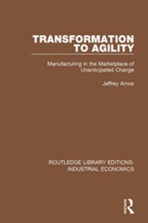 Cover of the book Transformation to Agility by Gert J. J. Biesta
