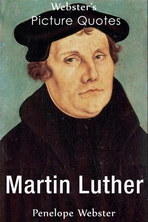 Cover of Webster's Martin Luther Picture Quotes