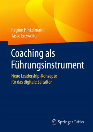Cover of the book Coaching als Führungsinstrument by Christian Zanner
