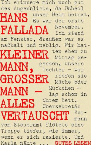 Cover of the book Kleiner Mann, großer Mann - alles vertauscht by Heinz Duthel