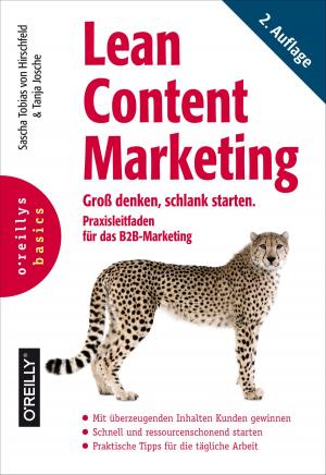 Cover of the book Lean Content Marketing by Allan Tépper
