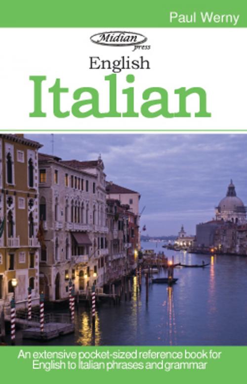 Cover of the book Italian Phrase book by Paul Werny, Midianpress