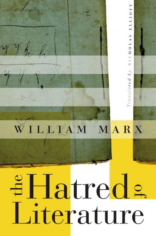Cover of the book The Hatred of Literature by William Marx, Harvard University Press