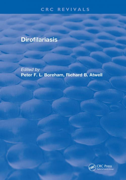 Cover of the book Dirofilariasis by P. F. L. Boreham, CRC Press